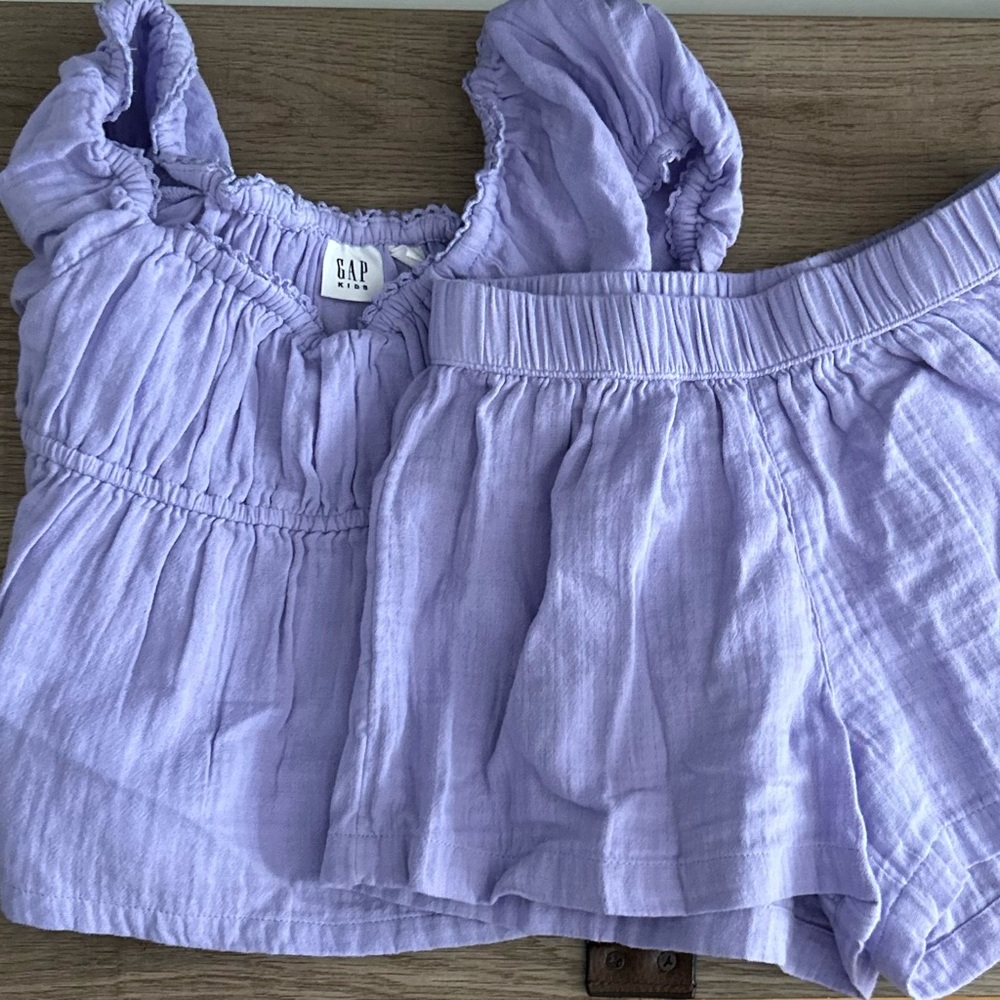 GAP Kids Crinkle Gauze Outfit Set NWOT